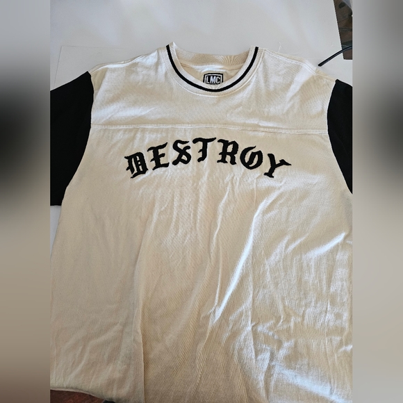 LMC Destroy T-shirt 2 color tan and black size L - Picture 1 of 2